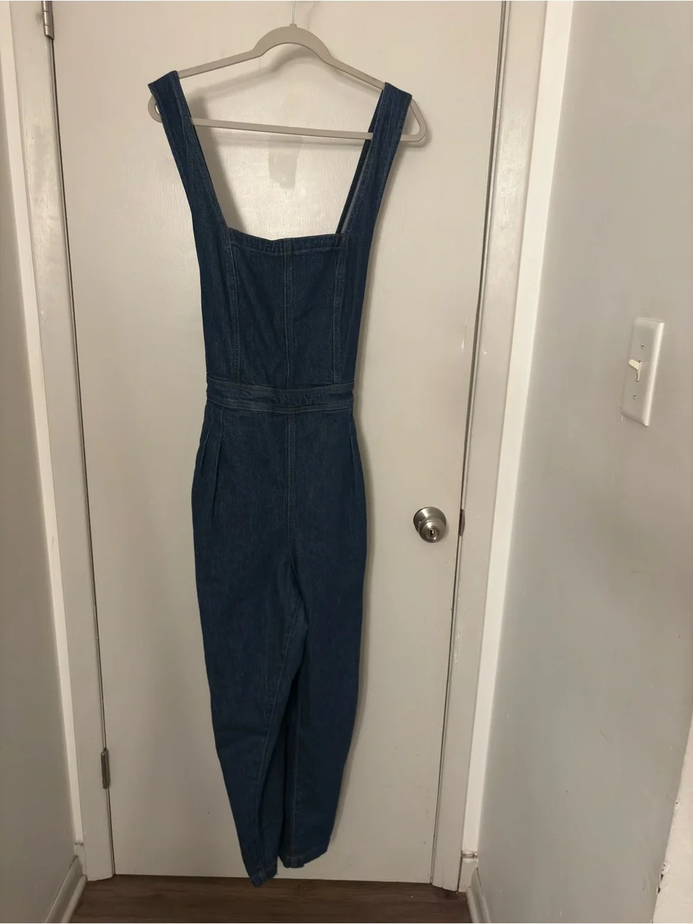Madewell Tapered Overalls in Dunson Wash size 14 - Picture 4 of 11